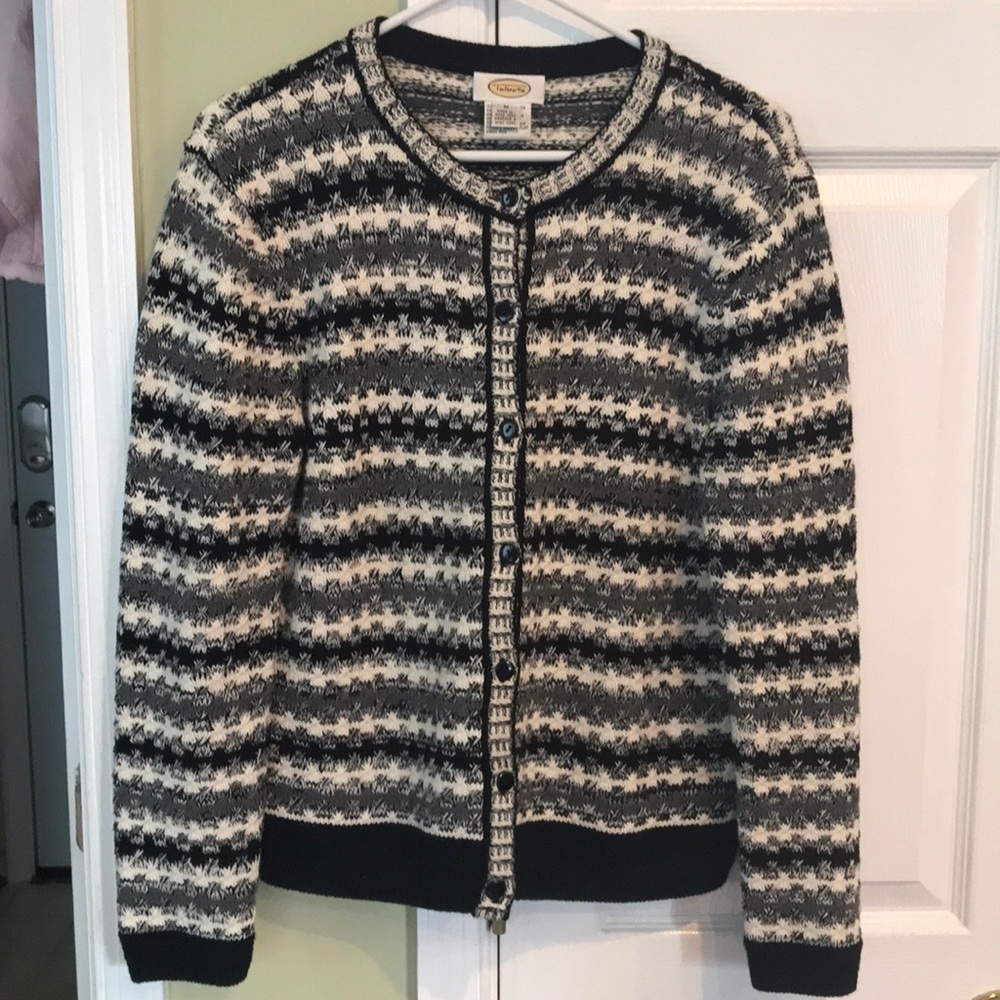 Beautiful Talbots Button Down Sweater